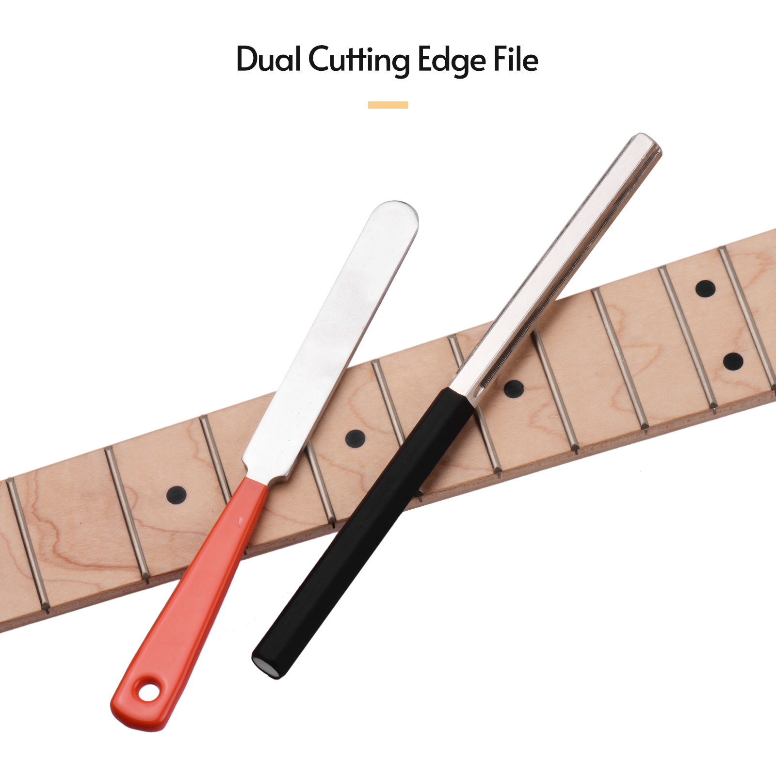 Musical Instrument Banjo - Stainless Steel Guitar Fret Crowning File