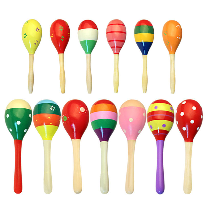 Musical Instrument Art - Sand Hammer Wooden Children Orff Instruments