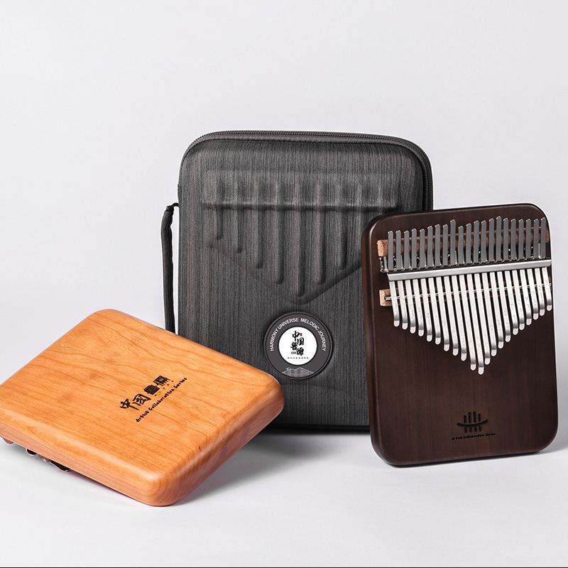 Musical Instrument Kalimba - Hluru Professional 21 Key Walnut Borad
