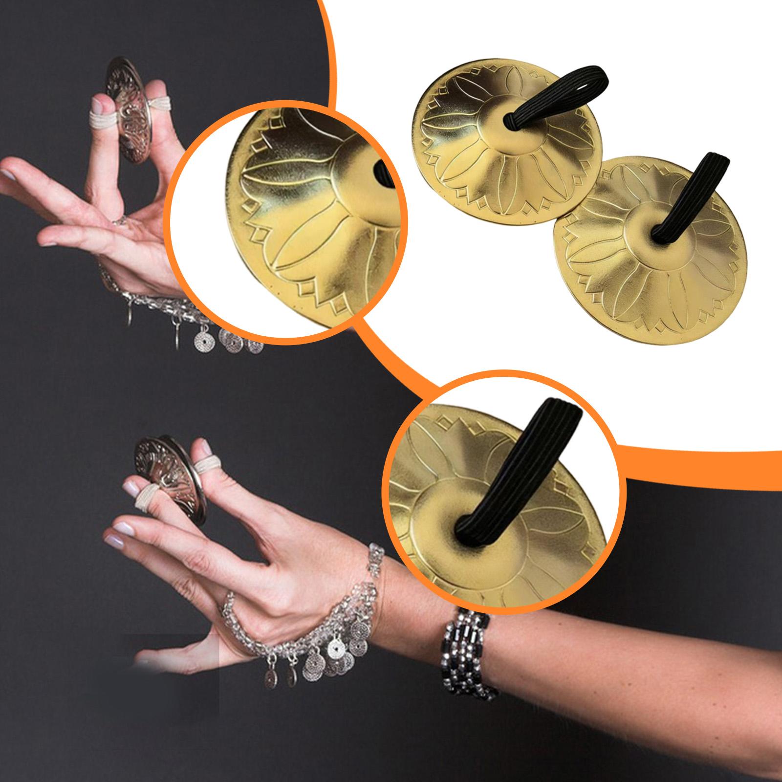 Musical Instrument Zills - Belly Dance Finger Cymbals Finger Zills
