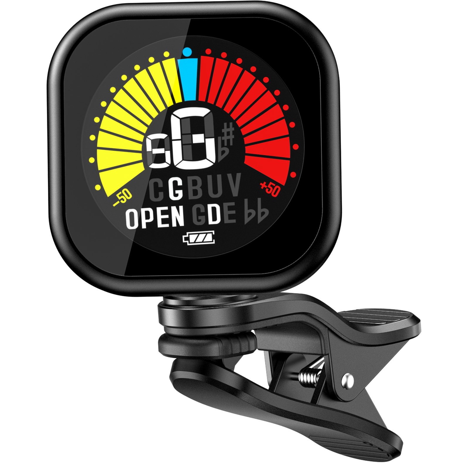 Musical Instrument Art - New Bee Guitar Tuner Clip-On Color