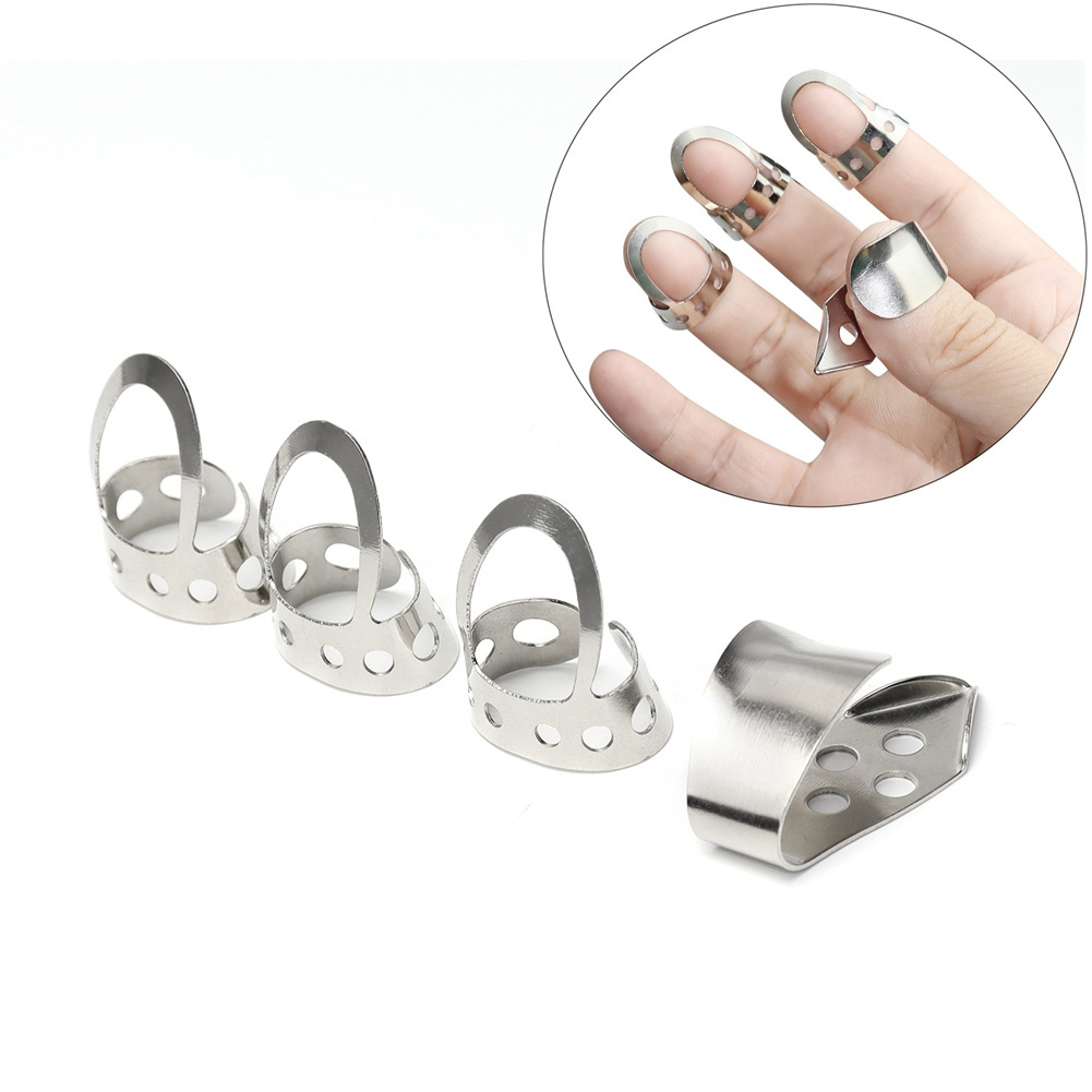 4pcs Finger Picks Tone Deaf Mu - огляд і ціна Dobro Resonator Guitar