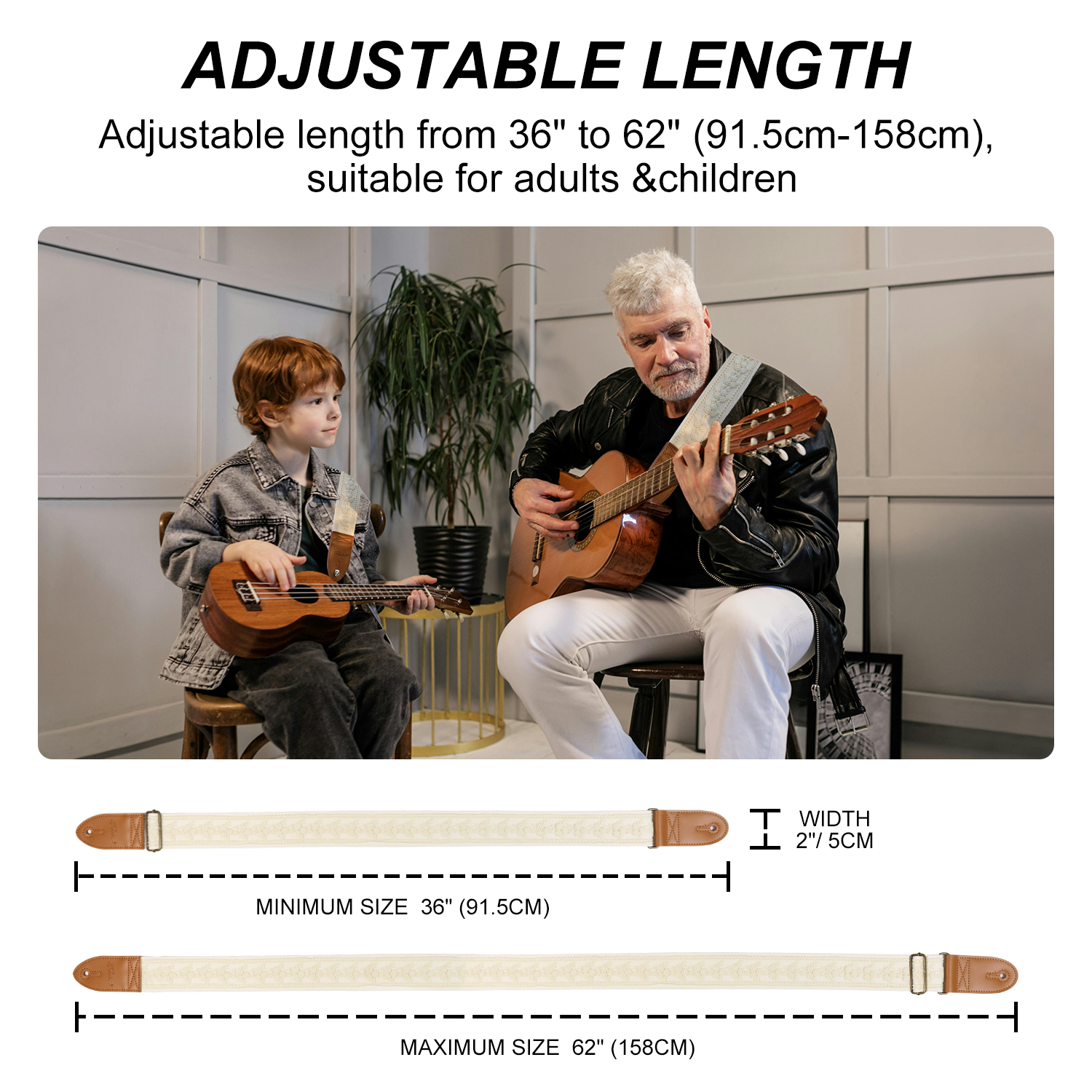 FOALS Guitar Straps Folk Bass  - огляд і ціна Musical Instrument Art