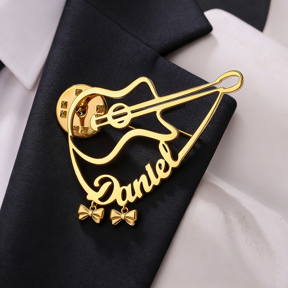 Sipuris Violin Custom Name Pin - огляд і ціна Musical Instrument With Name