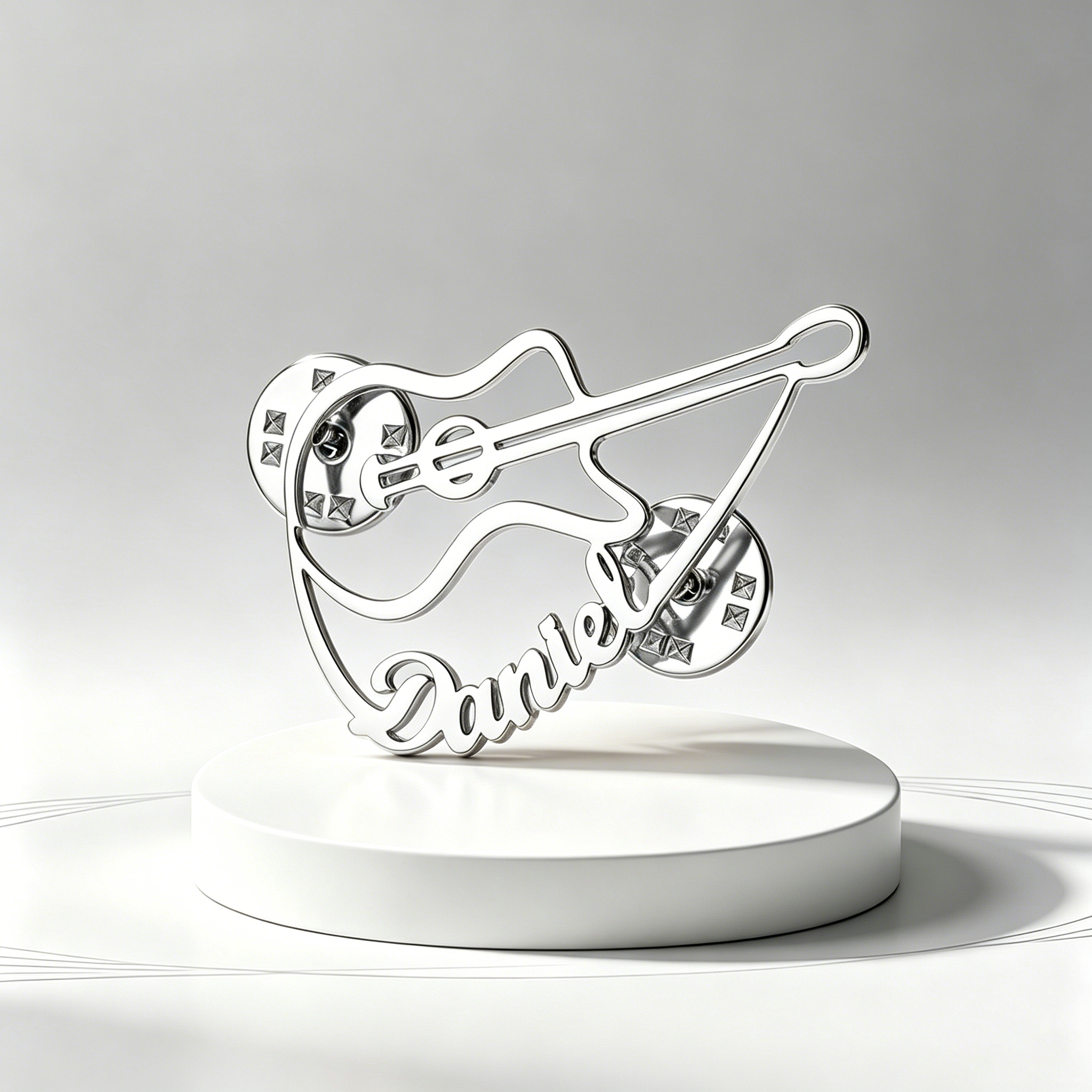 Custom Violin Pin Brooch Stain - огляд і ціна Musical Instrument With Name