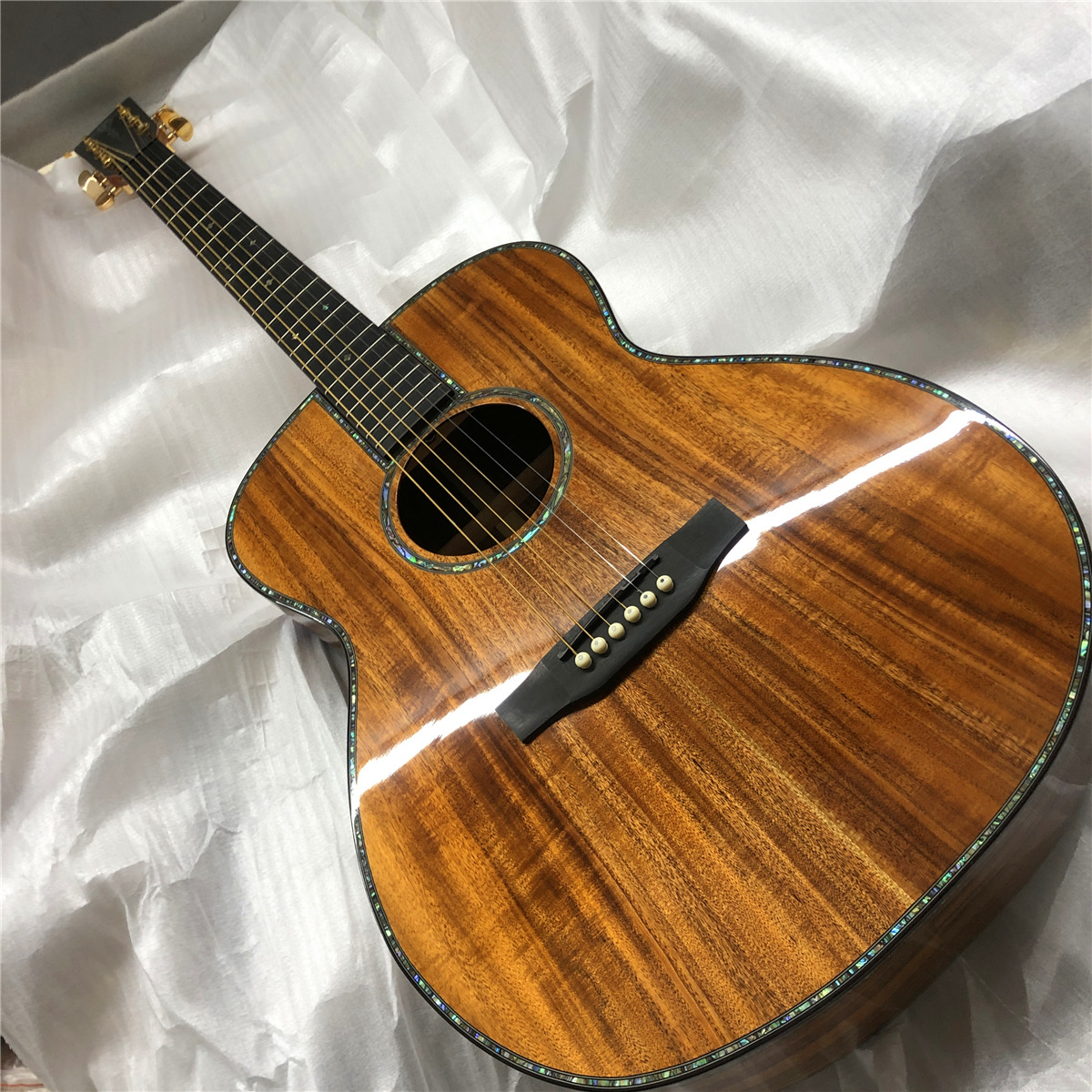 Top Quality All Koa Wood Acous - огляд і ціна Dobro Resonator Guitar