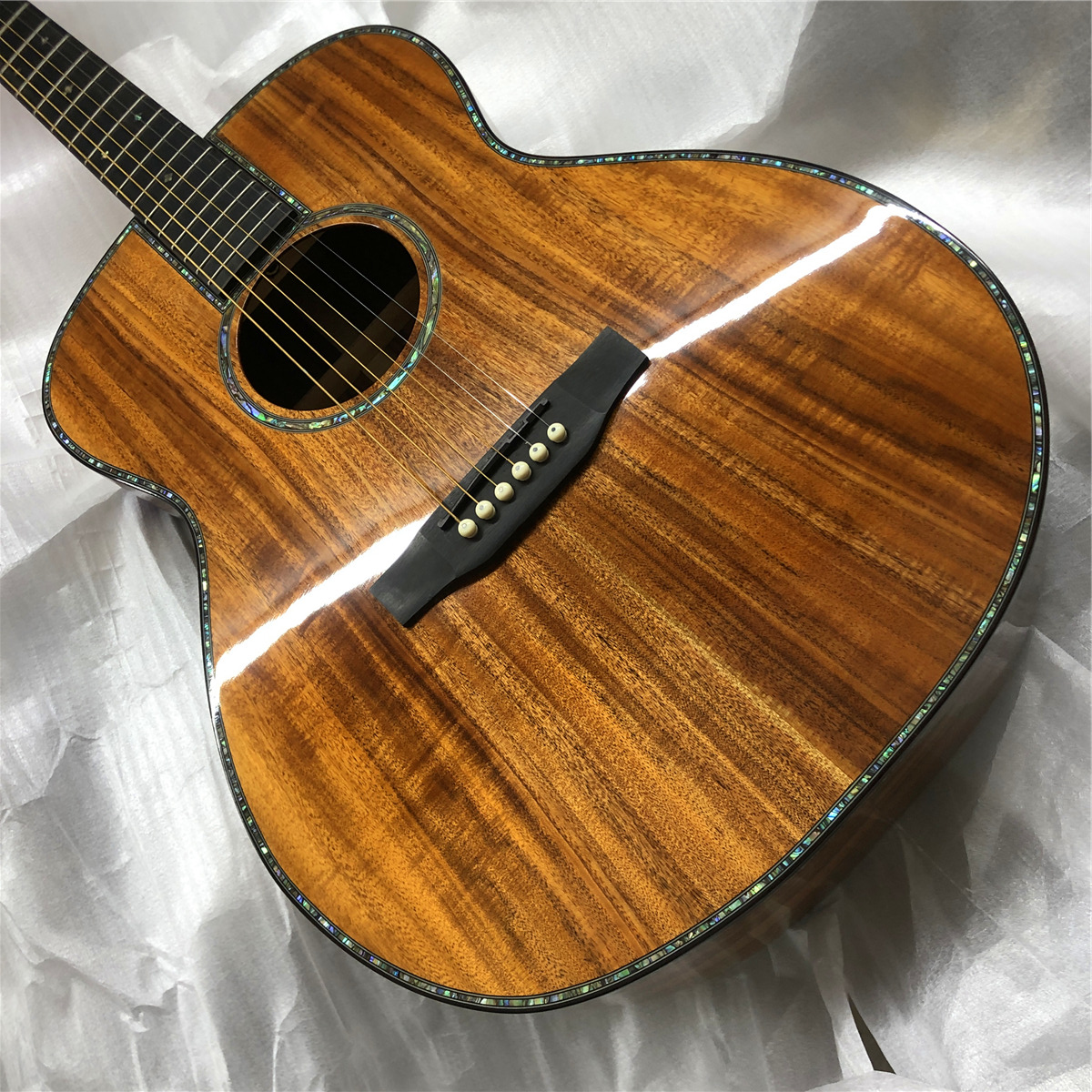 Top Quality All Koa Wood Acous - огляд і ціна Dobro Resonator Guitar