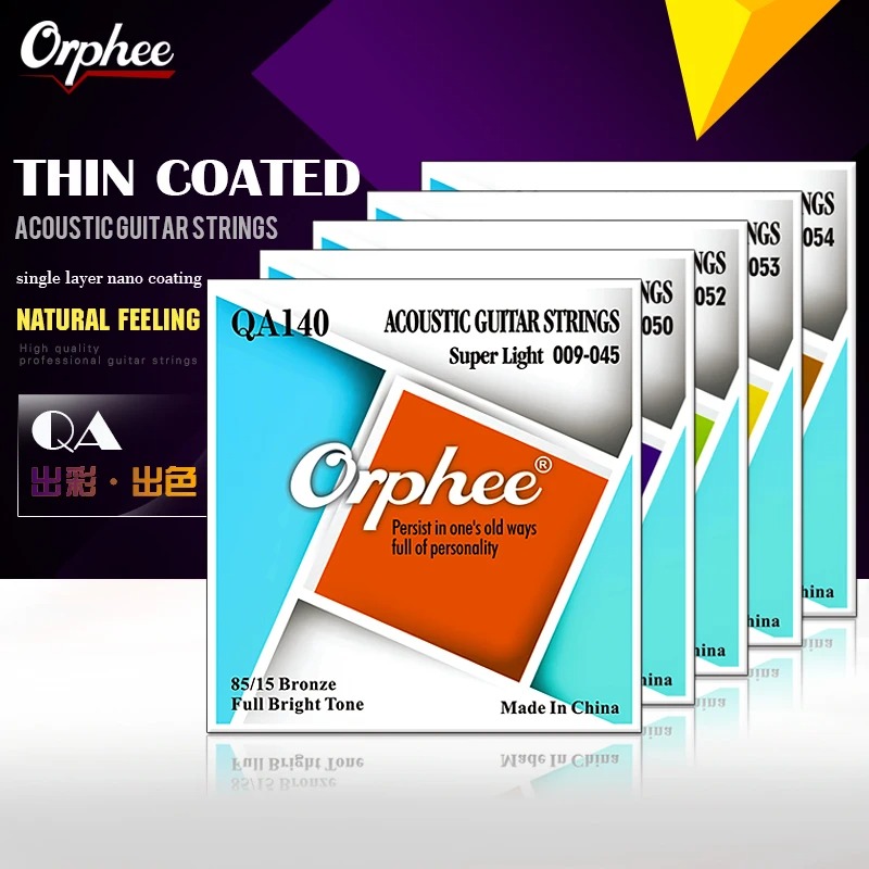 Orphee Acoustic Guitar Strings - огляд і ціна Musical Instrument For Beginners