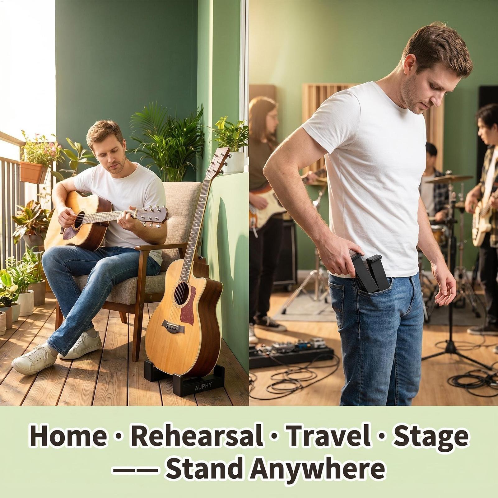 Acoustic Guitar Stand Portable - огляд і ціна Musical Instrument Banjo