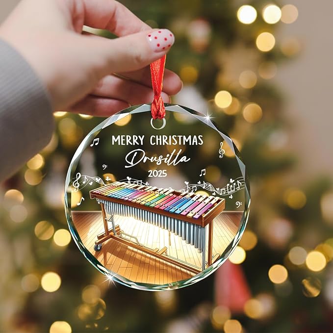 Year & Name Xylophone Glass Or - огляд і ціна Musical Instrument With Name