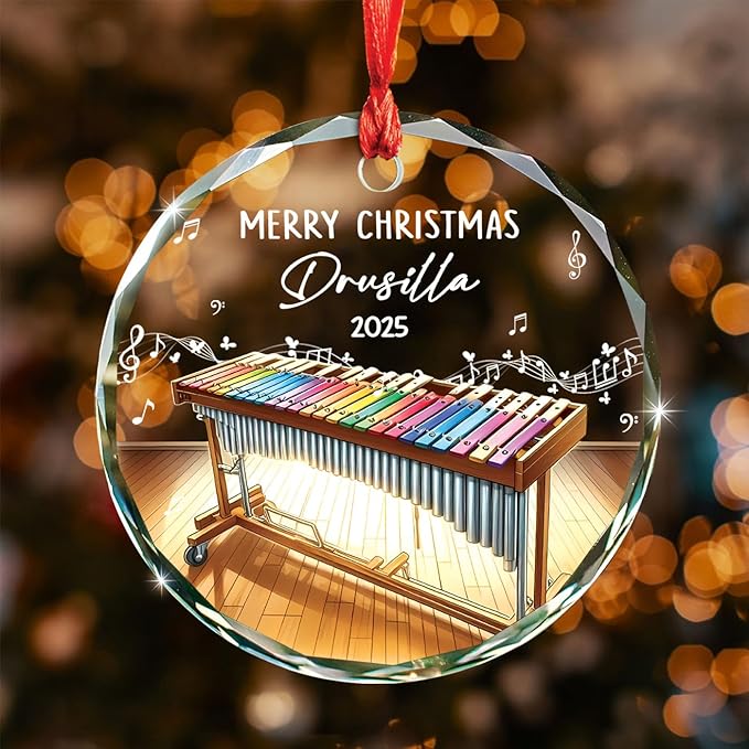 Year & Name Xylophone Glass Or - огляд і ціна Musical Instrument With Name