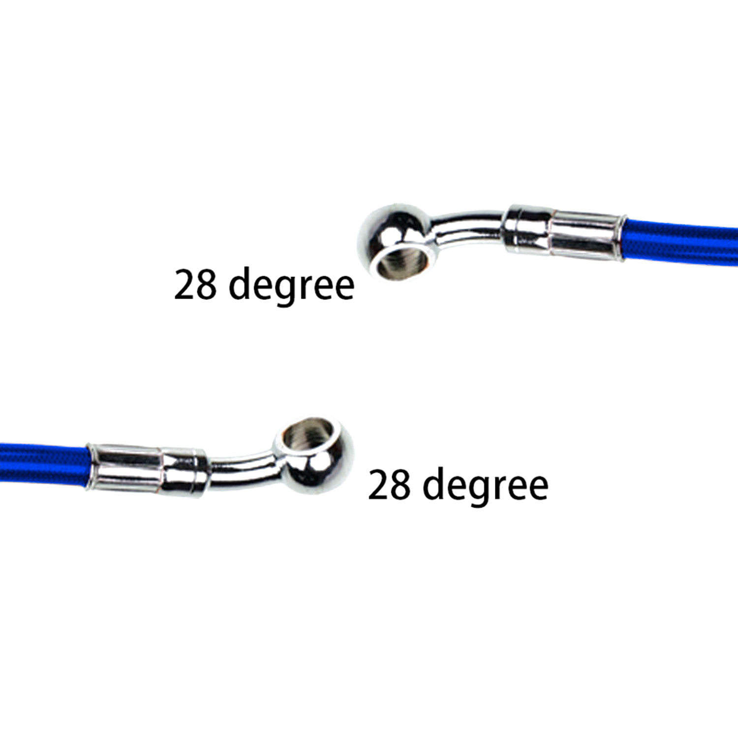 Blue 400mm-2200mm Brake Hose H - огляд і ціна Musical Instrument Banjo