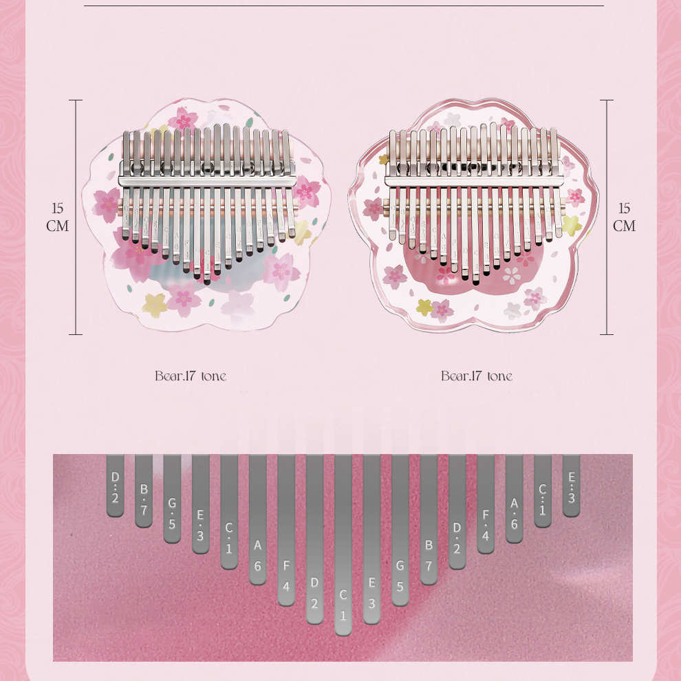Hluru Kalimba 21 Keys with Cas - огляд і ціна Musical Instrument Kalimba