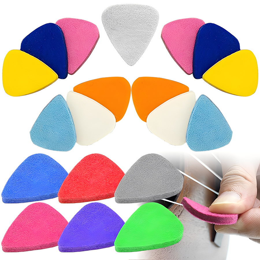 12pcs Color Felt Picks 3.5mm T - огляд і ціна Musical Instrument Art