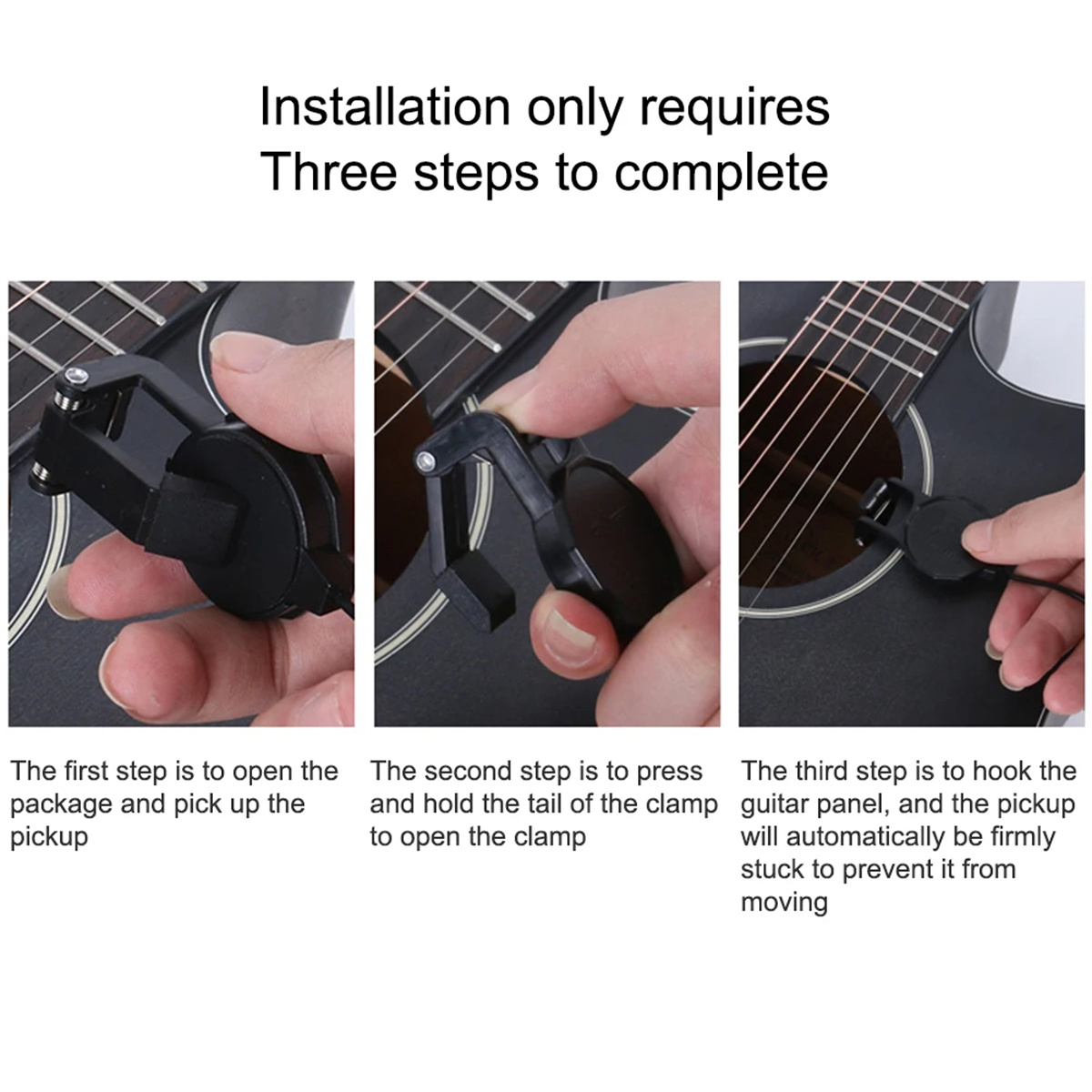 Audio Jack Clip On Pickup for  - огляд і ціна Musical Instrument Art