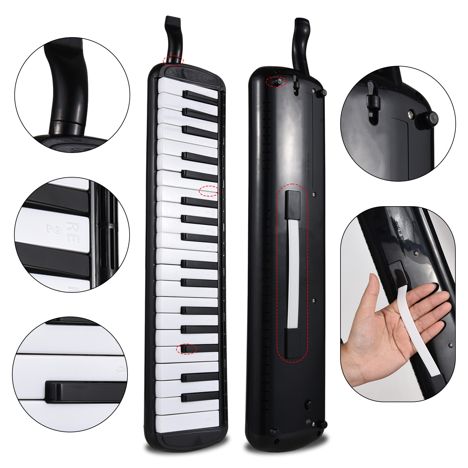 37 Keys Melodica Instrument Me - огляд і ціна Melodica Keyboard Wind