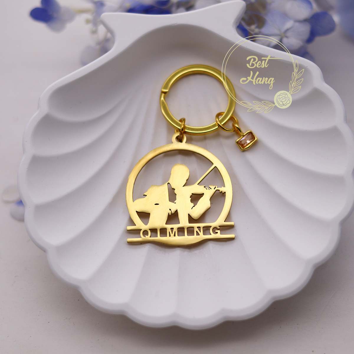 Custom Name Birthstone Pendant - огляд і ціна Musical Instrument With Name