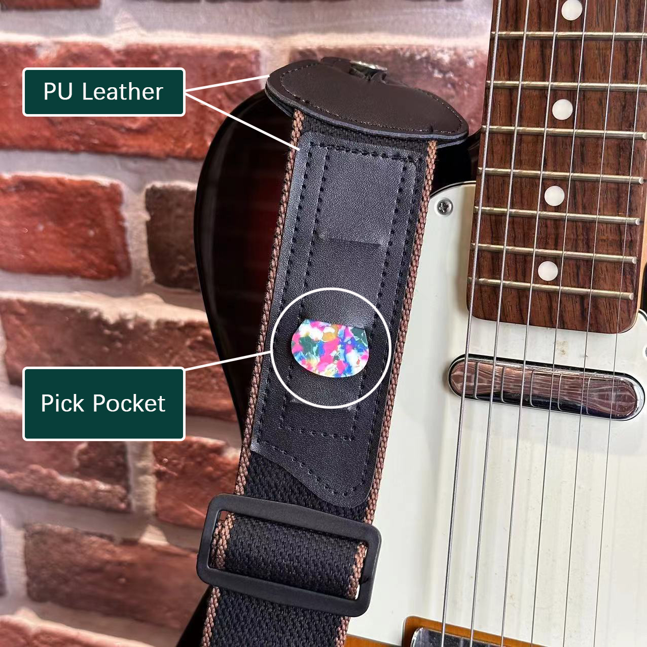 11Pcs Guitar Strap for Acousti - огляд і ціна Musical Instrument Art