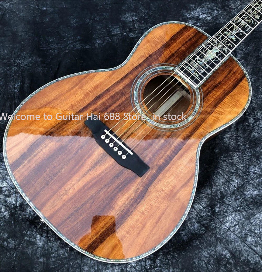 All KOA Wood 39 Inch OOO Type  - огляд і ціна Dobro Resonator Guitar