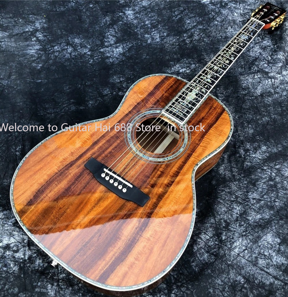 All KOA Wood 39 Inch OOO Type  - огляд і ціна Dobro Resonator Guitar