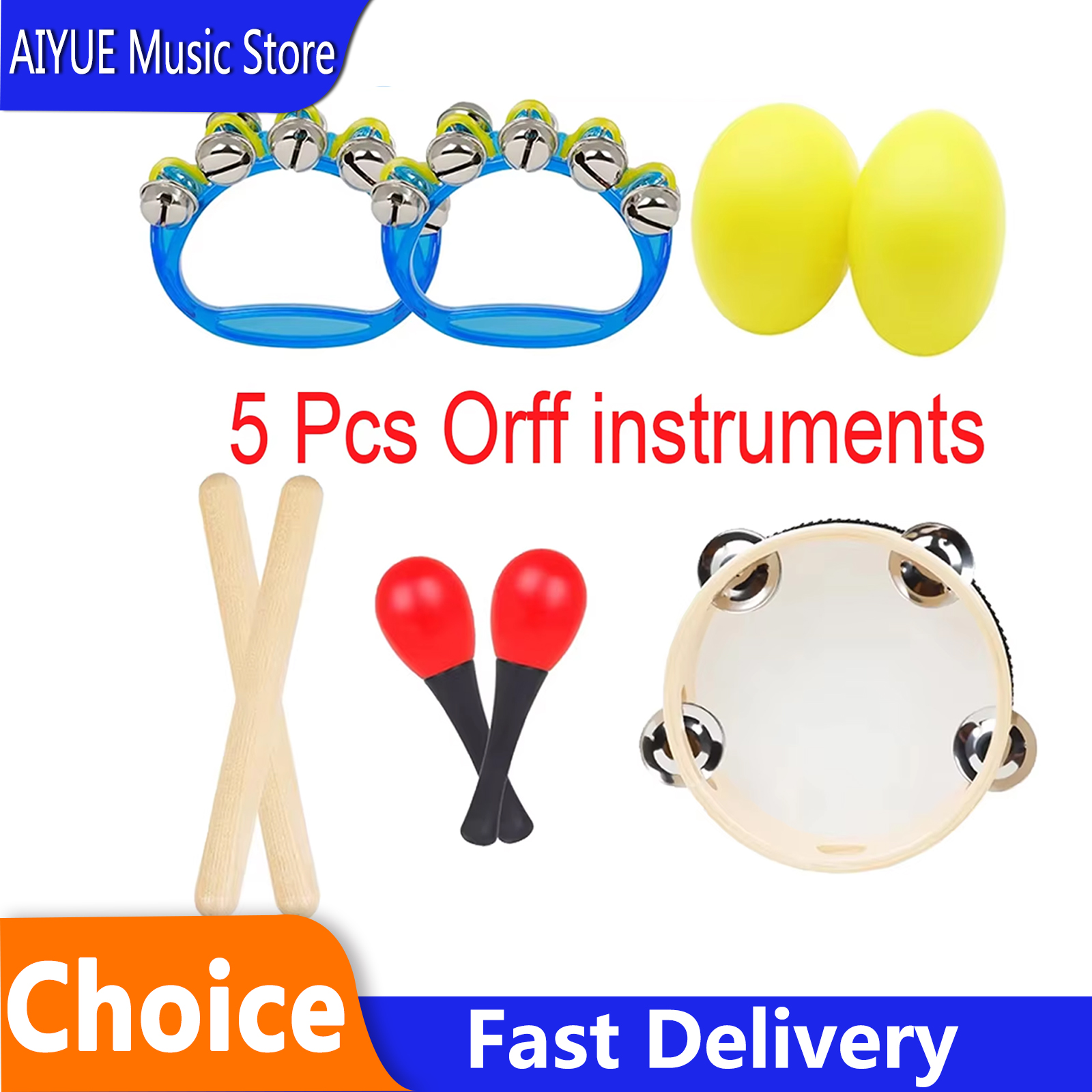 5 Pcs/Set 6 Inch Black Lamb Ch - огляд і ціна Musical Instrument Art