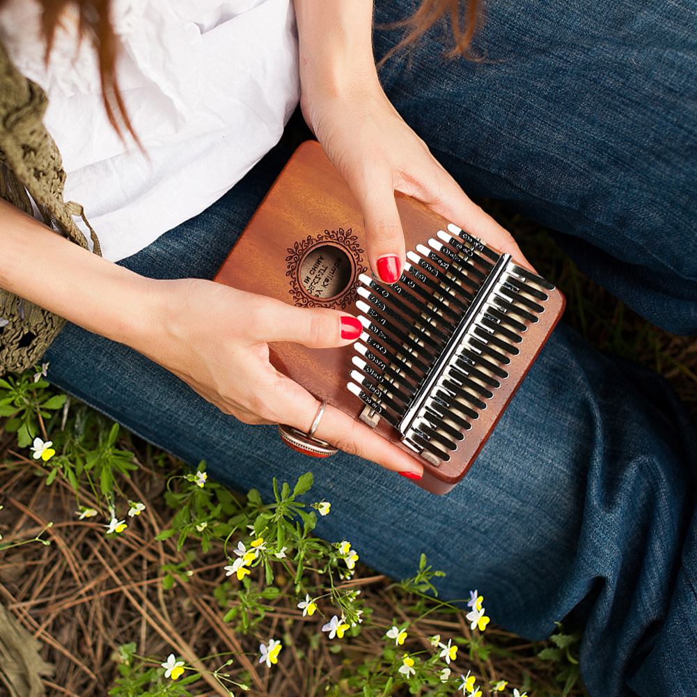 8/17Keys Mini Wooden Kalimba H - огляд і ціна Musical Instrument Kalimba