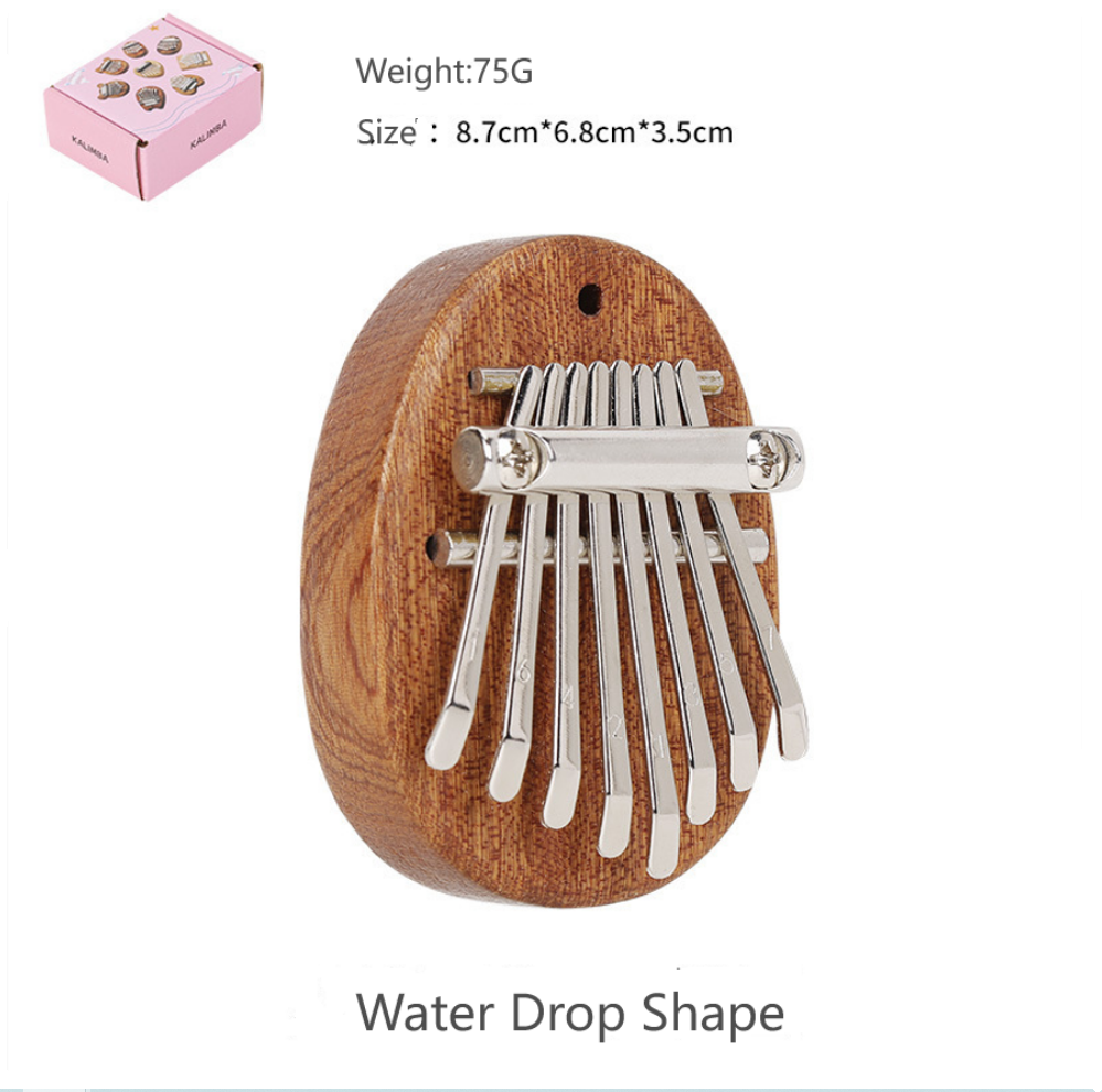 8 Keys Mini Kalimba Wooden Thu - огляд і ціна Musical Instrument Kalimba