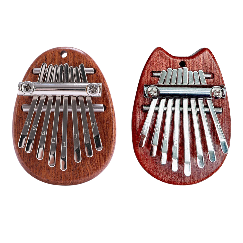 8 Keys Mini Kalimba Wooden Thu - огляд і ціна Musical Instrument Kalimba