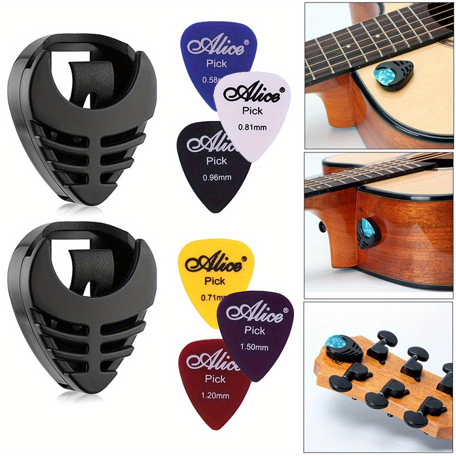 8pcs/set Colorful Adhesive Gui - огляд і ціна Musical Instrument Art