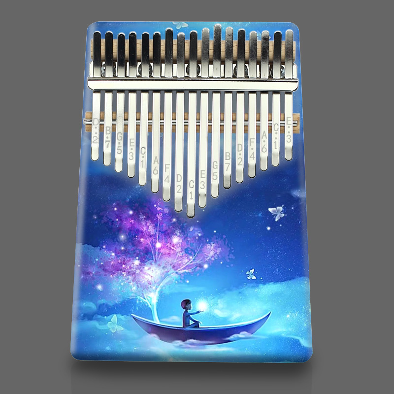 17-Tone Kalimba Color Thumb Pi - огляд і ціна Musical Instrument Kalimba