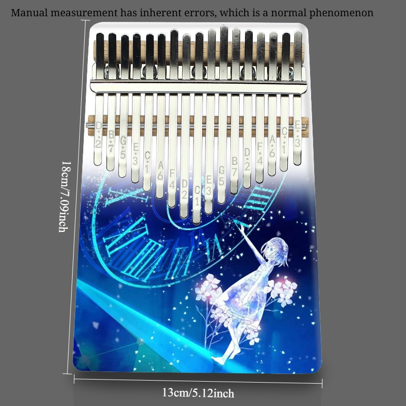 17-Tone Kalimba Color Thumb Pi - огляд і ціна Musical Instrument Kalimba