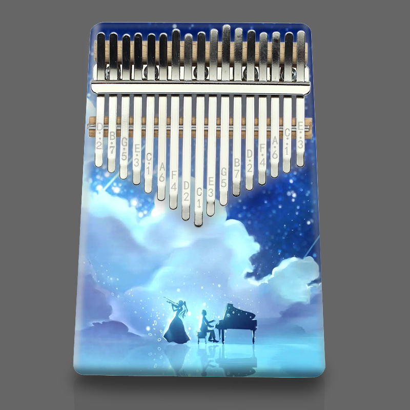 17-Tone Kalimba Color Thumb Pi - огляд і ціна Musical Instrument Kalimba
