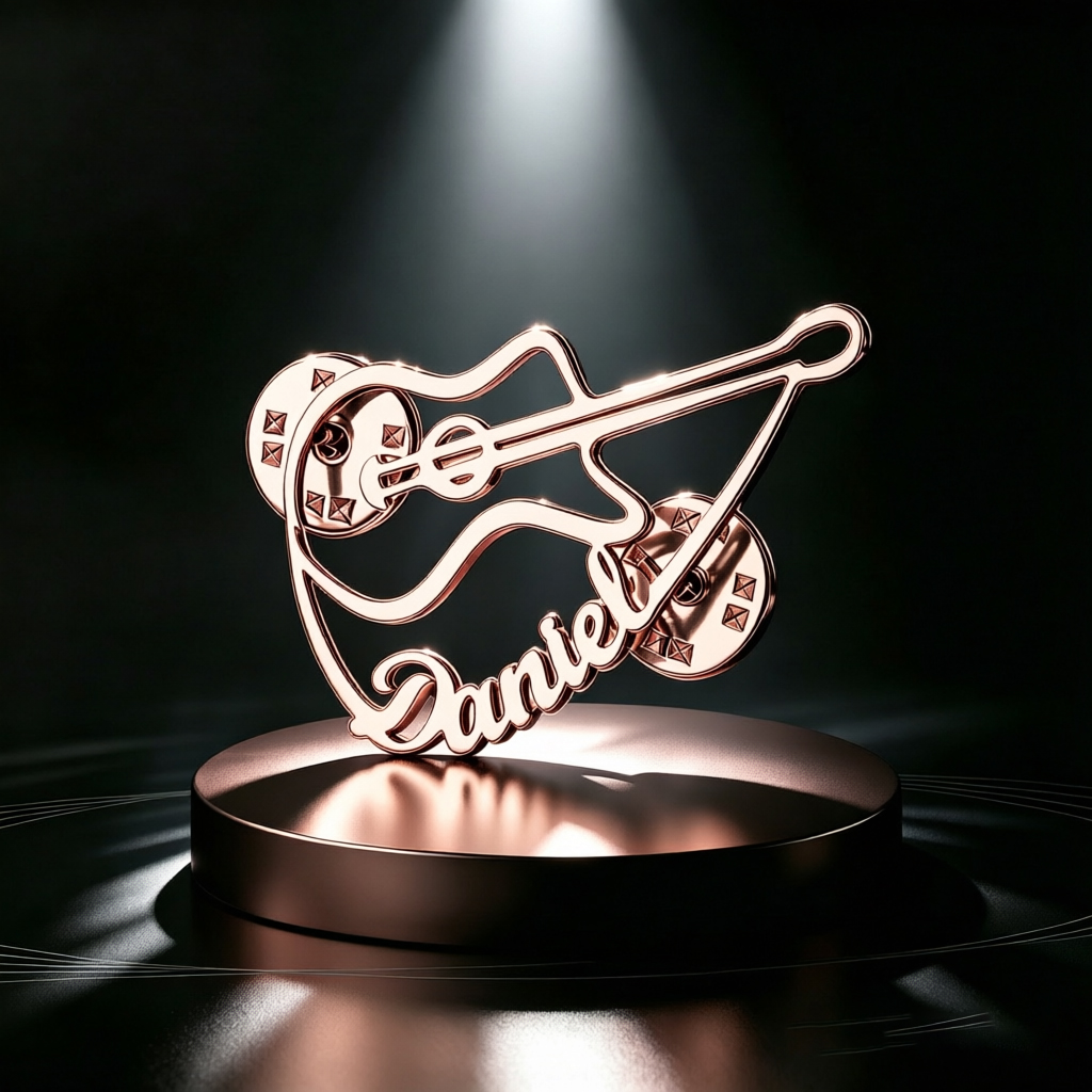 Personalized Violin Brooch Cus - огляд і ціна Musical Instrument With Name