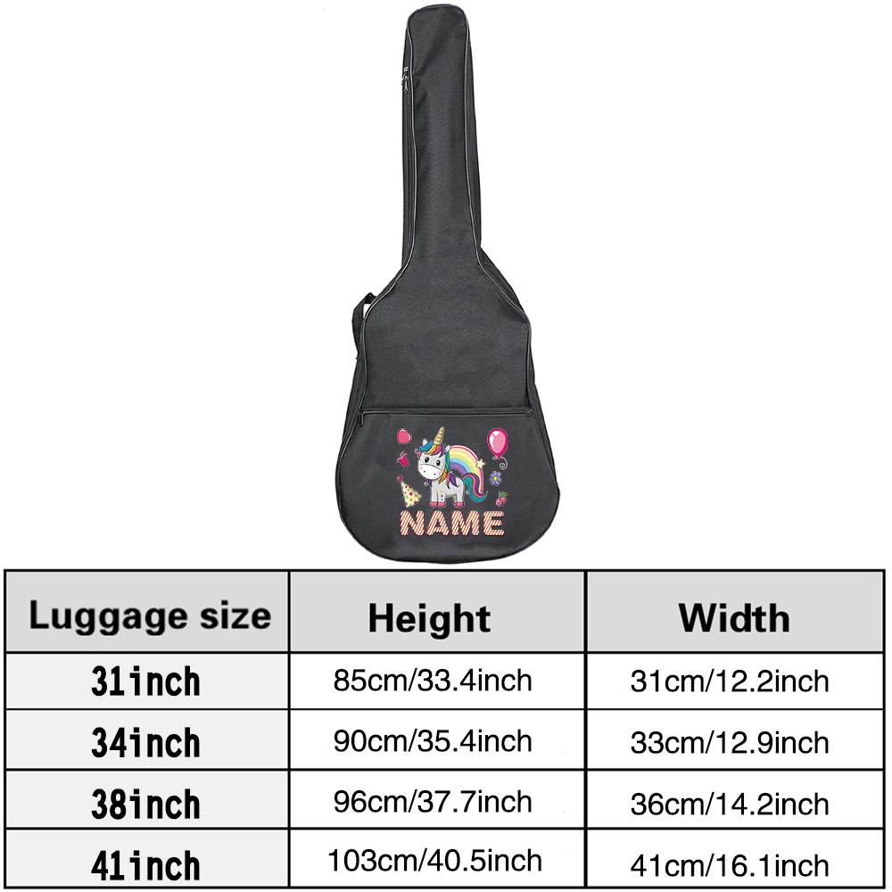 Customized Name Guitar Bag 36- - огляд і ціна Musical Instrument With Name