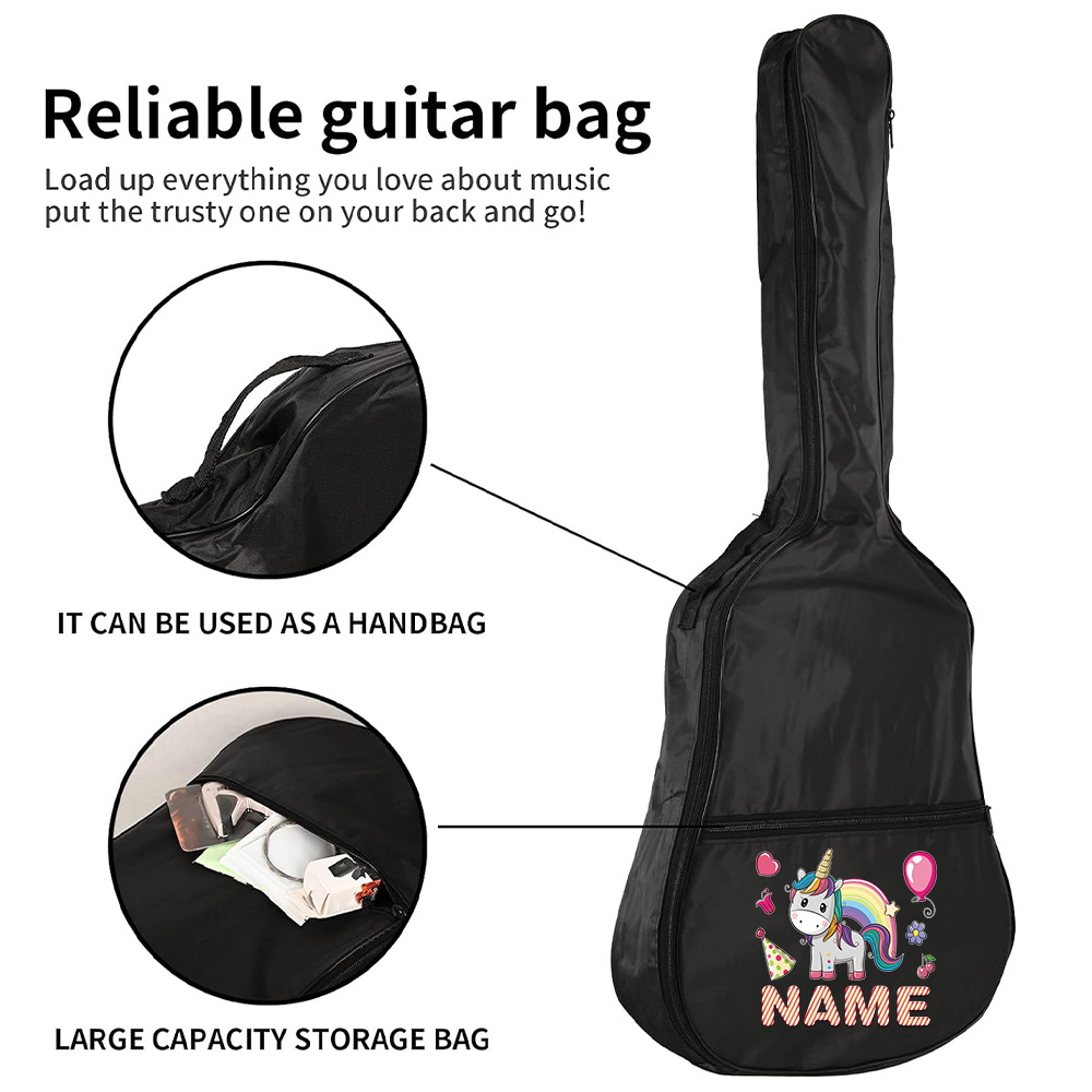 Customized Name Guitar Bag 36- - огляд і ціна Musical Instrument With Name