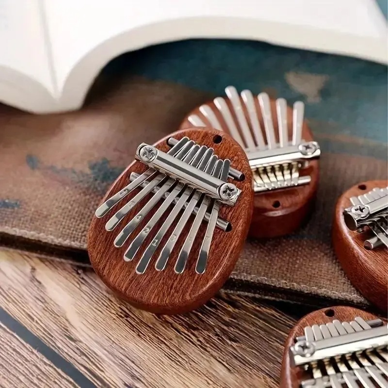 8 Key Mini Wooden Kalimba Thum - огляд і ціна Musical Instrument Kalimba