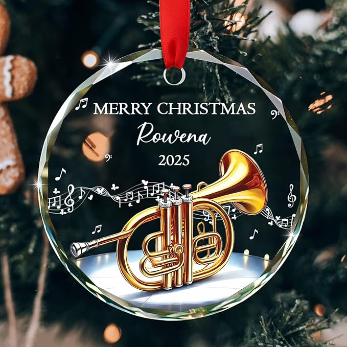 Unique Cornet Instrument Glass - огляд і ціна Musical Instrument With Name
