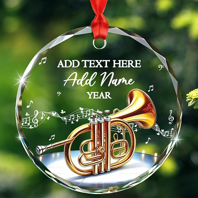 Unique Cornet Instrument Glass - огляд і ціна Musical Instrument With Name