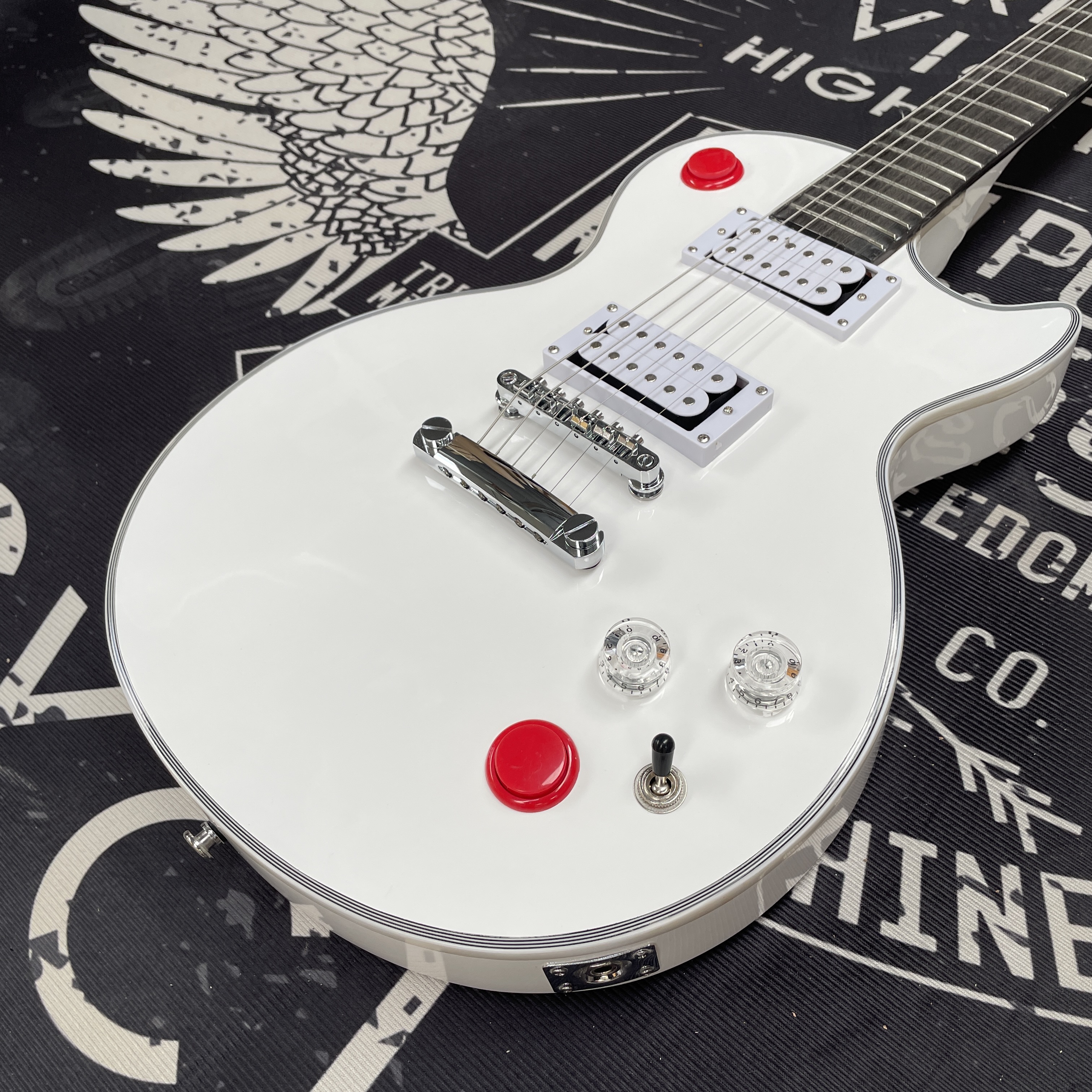 Red switch electric guitar, do - огляд і ціна Electric Guitar Beginner