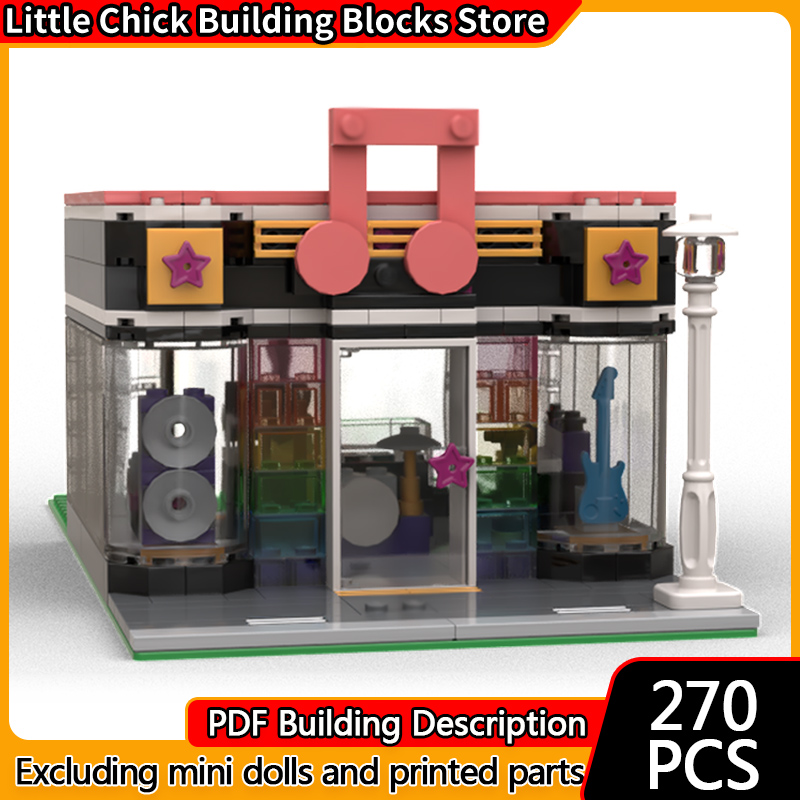 City Street View Model MOC Bui - огляд і ціна Musical Instrument Shop