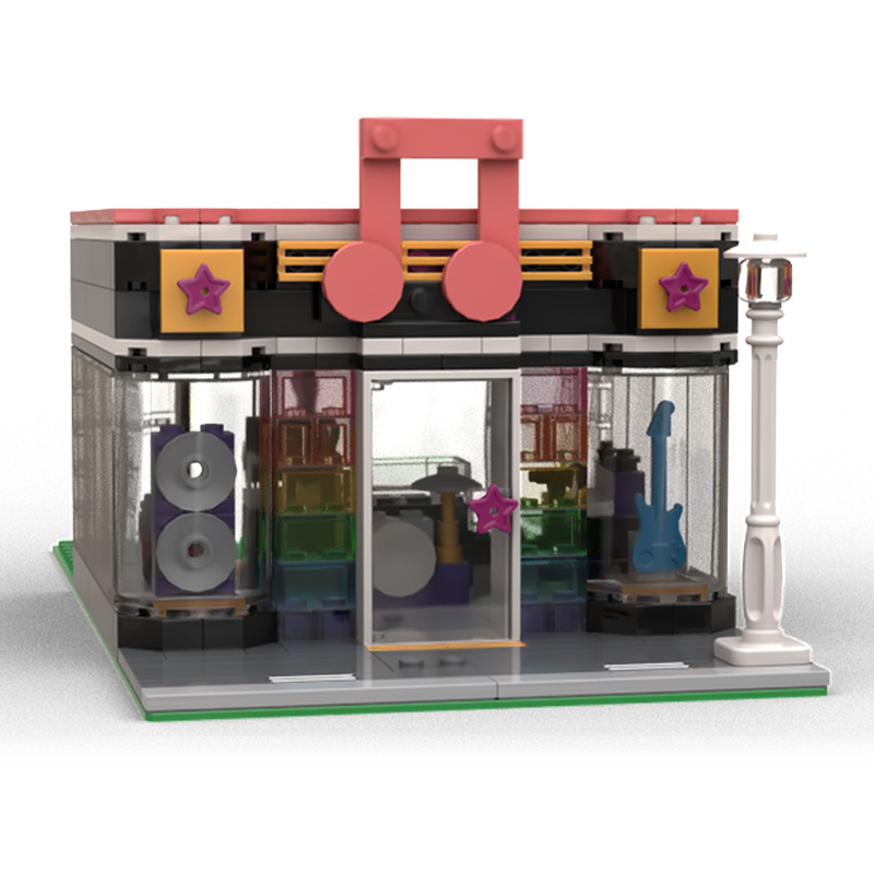 City Street View Model MOC Bui - огляд і ціна Musical Instrument Shop