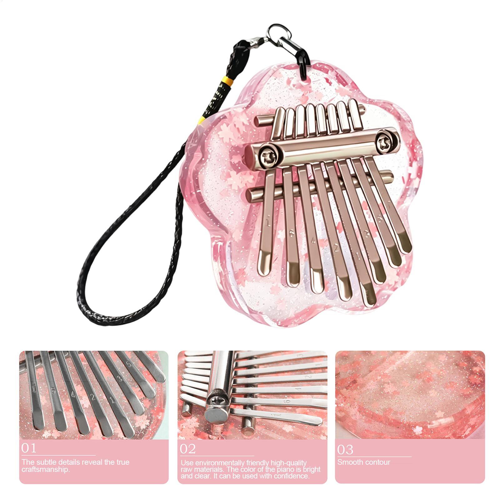 8-key Finger Thumb Piano Mini  - огляд і ціна Musical Instrument Kalimba