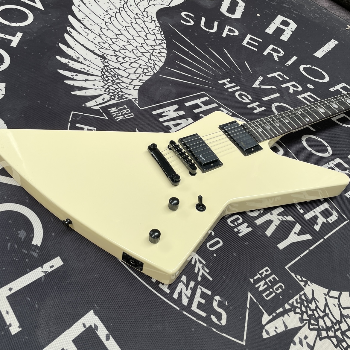 6-String Cream-Colored Electri - огляд і ціна Electric Guitar Beginner