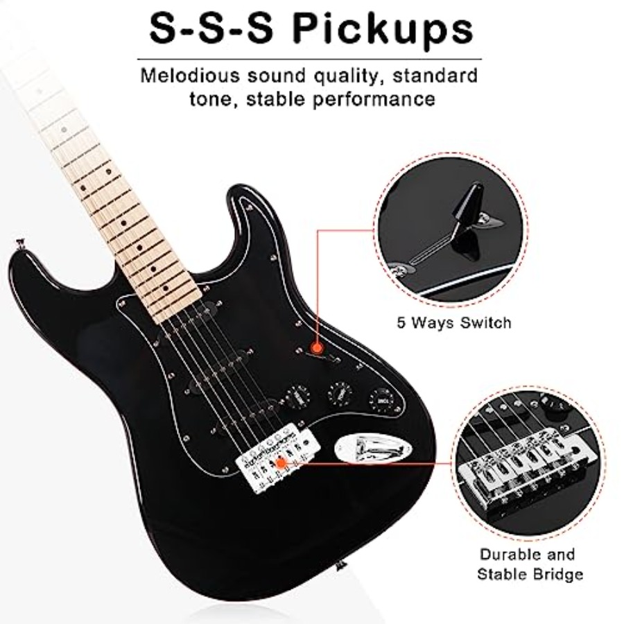 Beginner electric guitar kit:  - огляд і ціна Electric Guitar Beginner