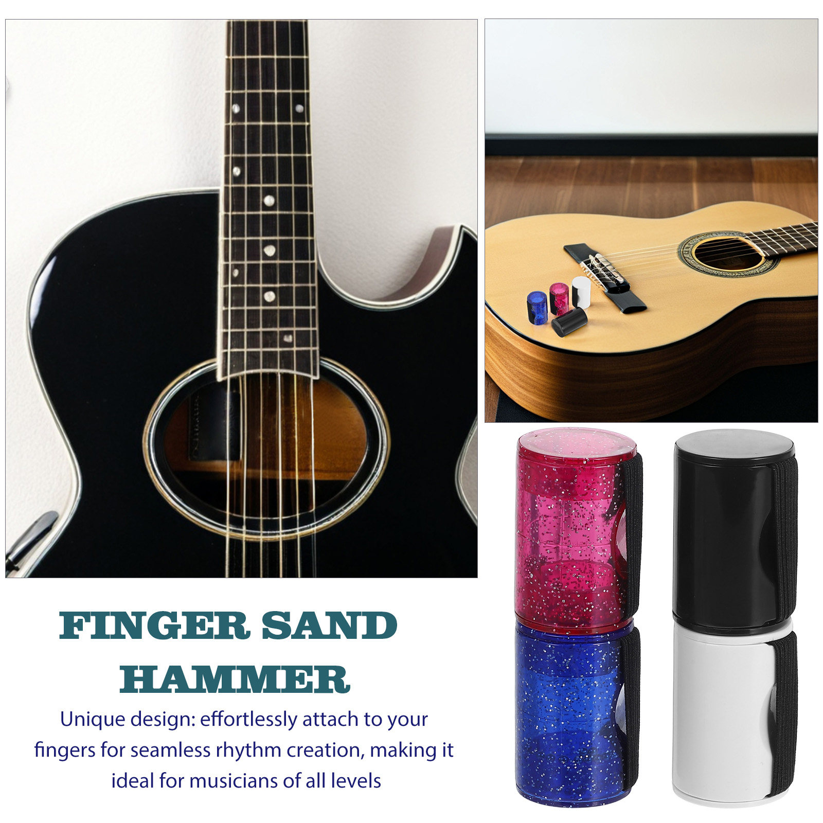 4Pcs Finger Shaker Musical Per - огляд і ціна Musical Instrument Banjo