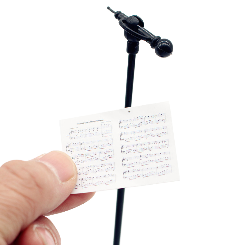 2Pcs/Set 1:12 Dollhouse Miniat - огляд і ціна Musical Instrument Images