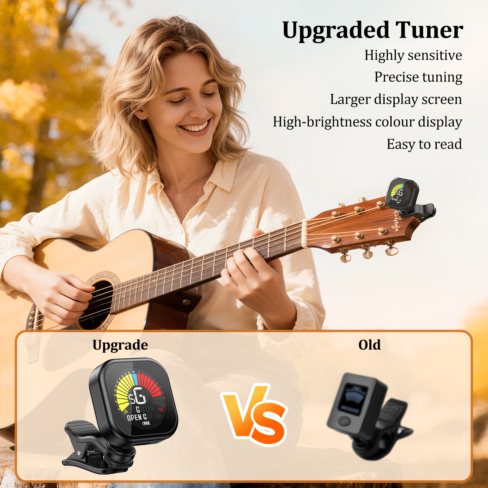 New Bee Guitar Tuner Clip-On C - огляд і ціна Musical Instrument Art