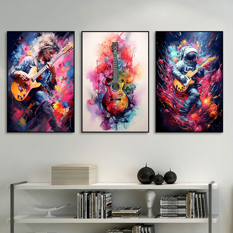 Abstract Colorful Art Musical  - огляд і ціна Musical Instrument Images