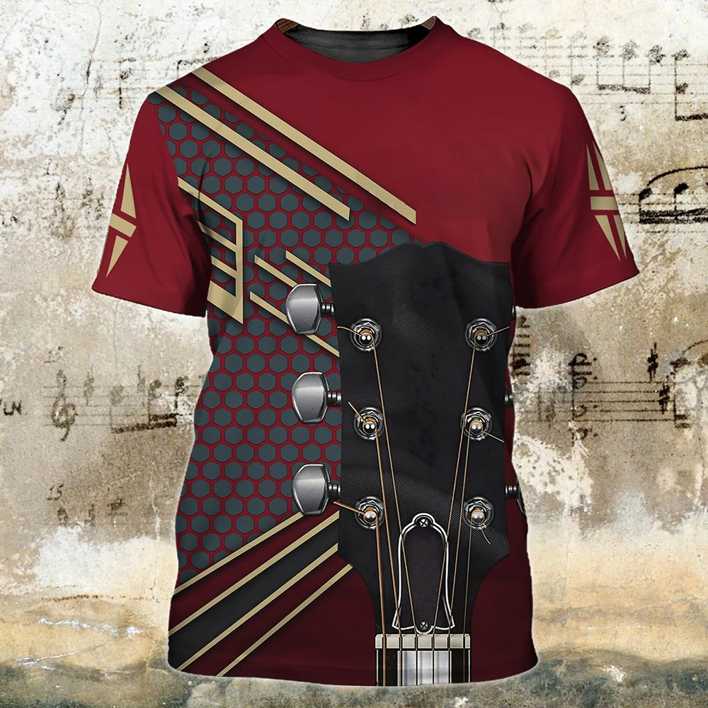 Music Jazz T-shirt 3D Print Sa - огляд і ціна Musical Instrument Shop